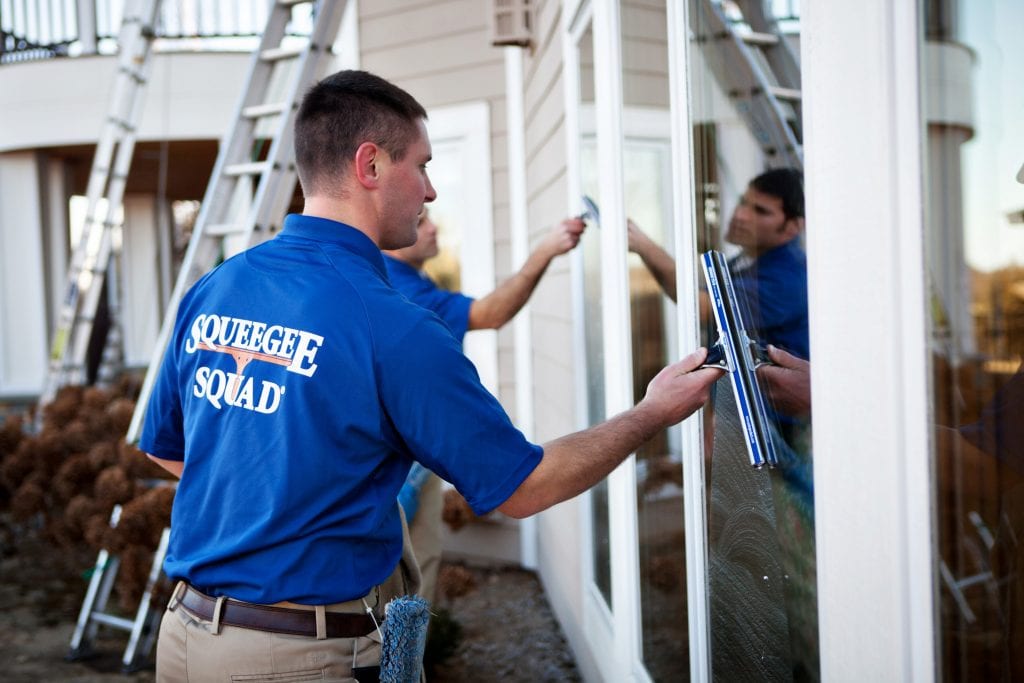 Residential Window Cleaning Service Pressure Washing Gutter Cleaning by Squeegee Squad