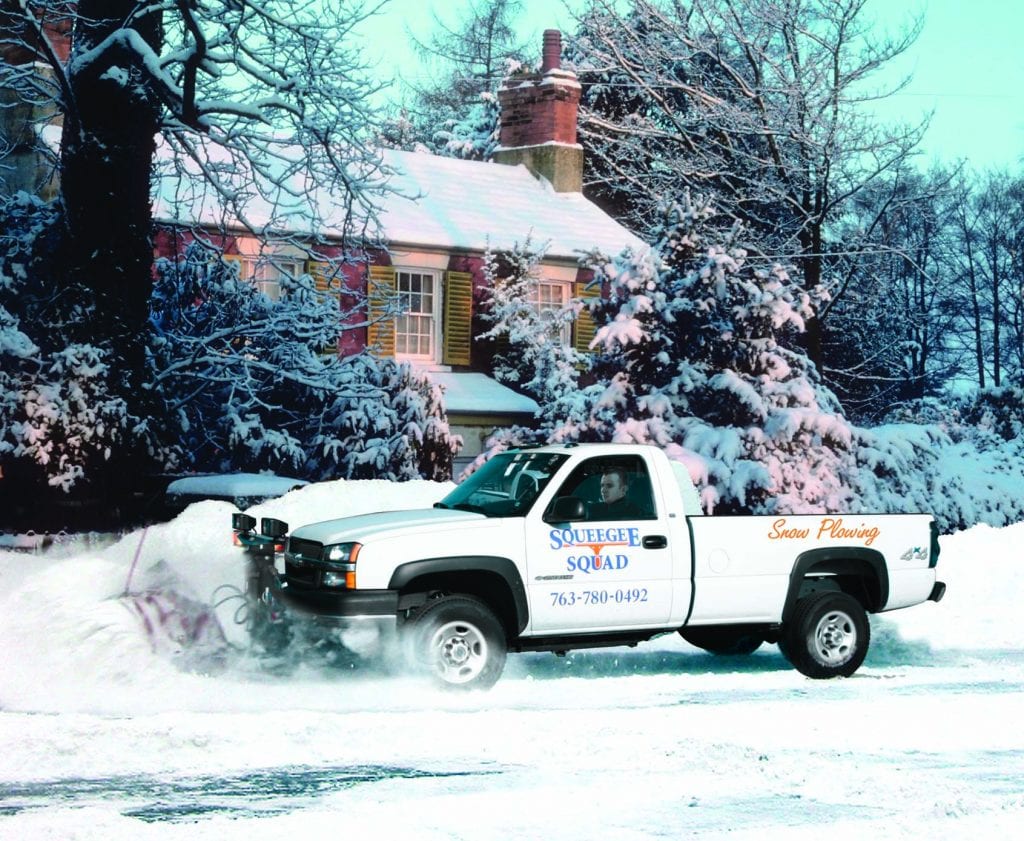 Snow Plowing Service Residential Snow Removal - Squeegee Squad