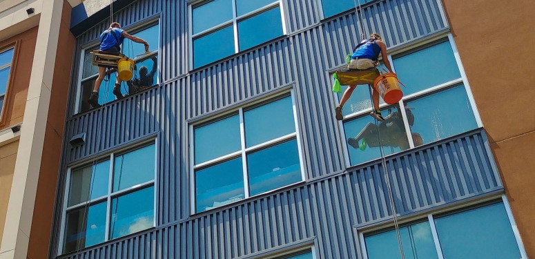Commercial Window Cleaning Service West Palm & Palm Beach County FL