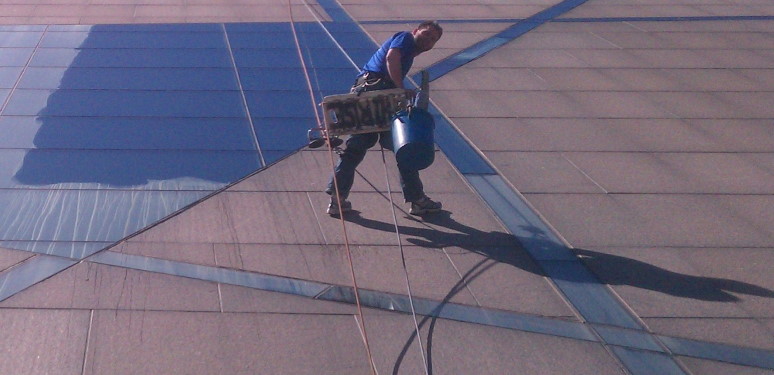High Rise Window Cleaning Services Des Moines IA - Squeegee Squad