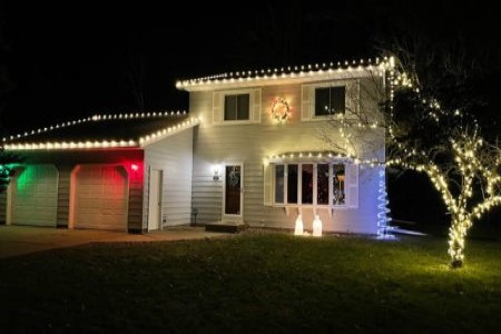 Holiday Light Installation Service Chicago North IL - Squeegee Squad