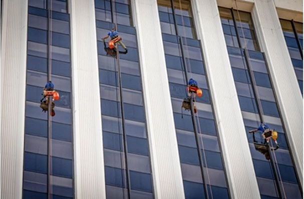 window cleaning & pressure washing - squeegee squad - skyscrapers