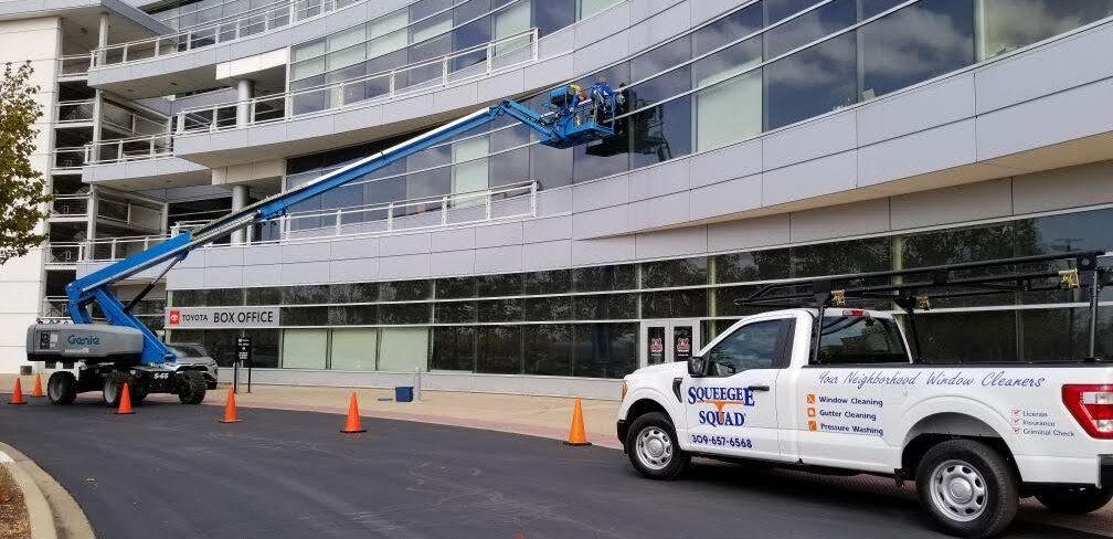 Commercial Window Cleaning Service Peoria County IL