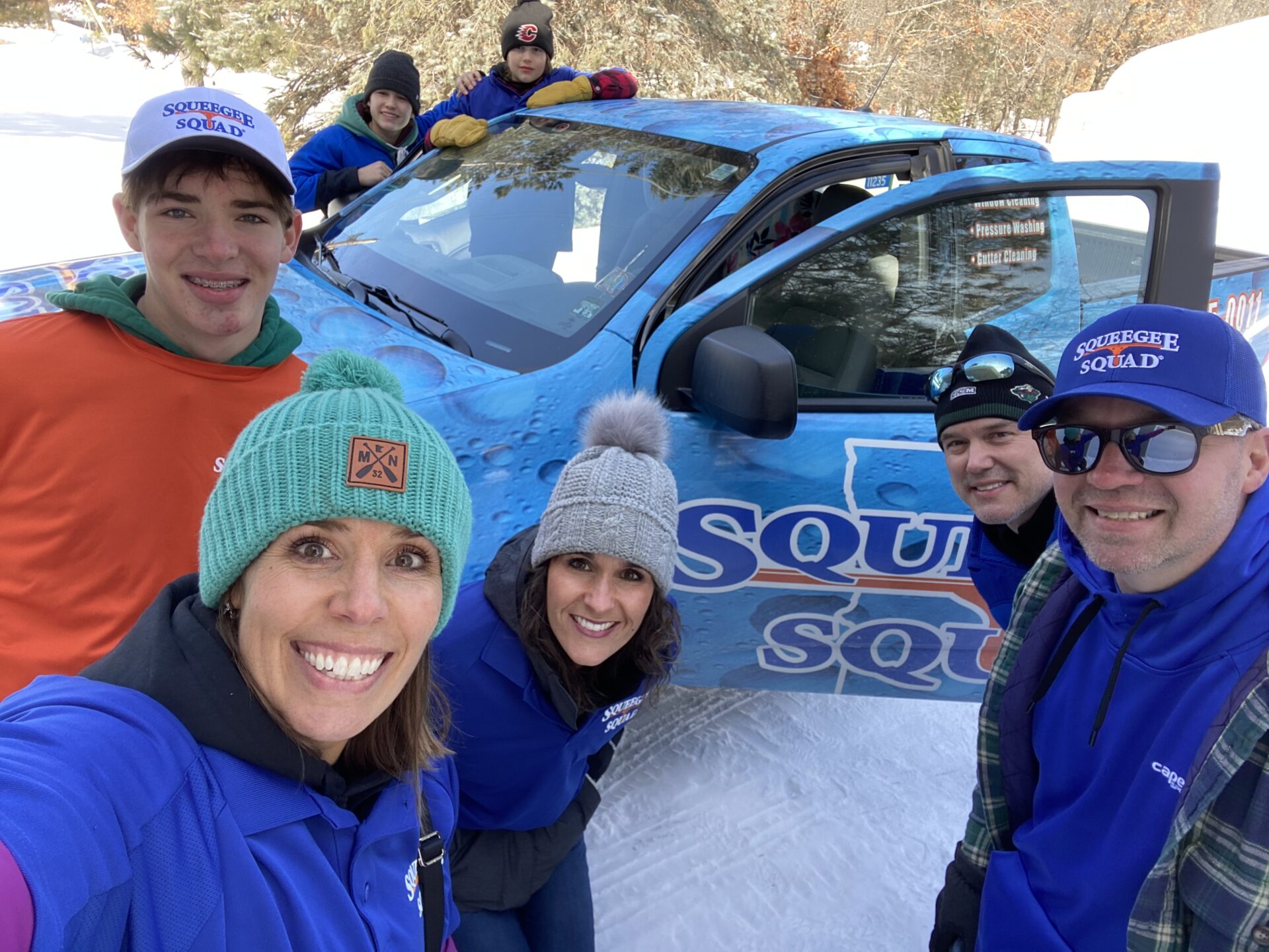 Squeegee Squad Brainerd Lakes Joins The Crosslake St. Patty's Day Parade!