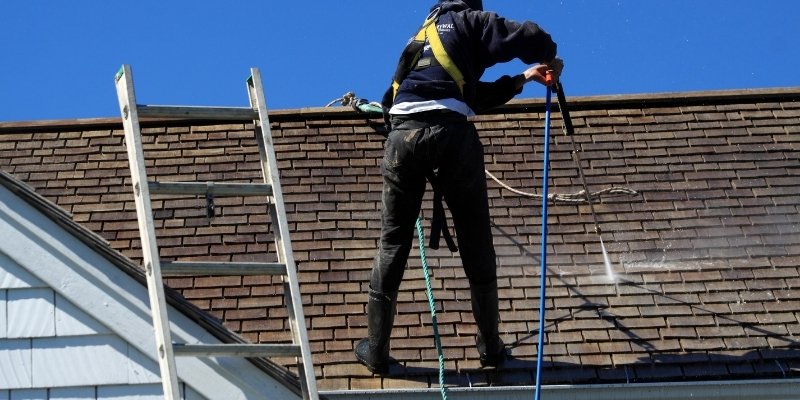 Window Cleaning & Pressure Washing Services - Squeegee Squad - shingles