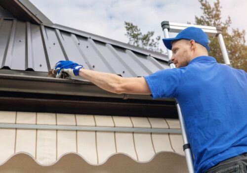 Window Cleaning & Pressure Washing Services - Squeegee Squad - house gutters