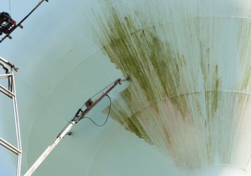 Window Cleaning & Pressure Washing Services - Squeegee Squad - water tower