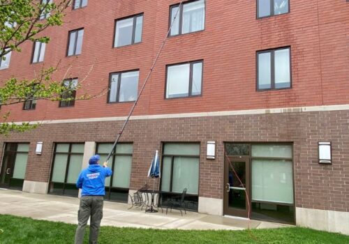 Window Cleaning & Pressure Washing Services - Squeegee Squad - building
