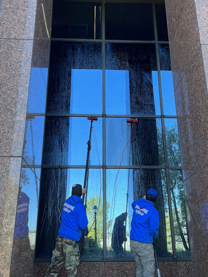 Benefits of Commercial Window Cleaning - Window Cleaning & Pressure Washing  - Squeegee Squad