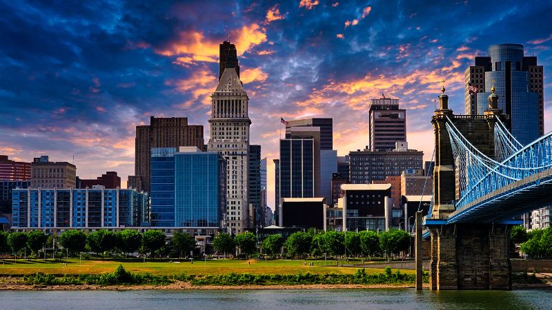 Beautiful view of And Cincinnati Oh